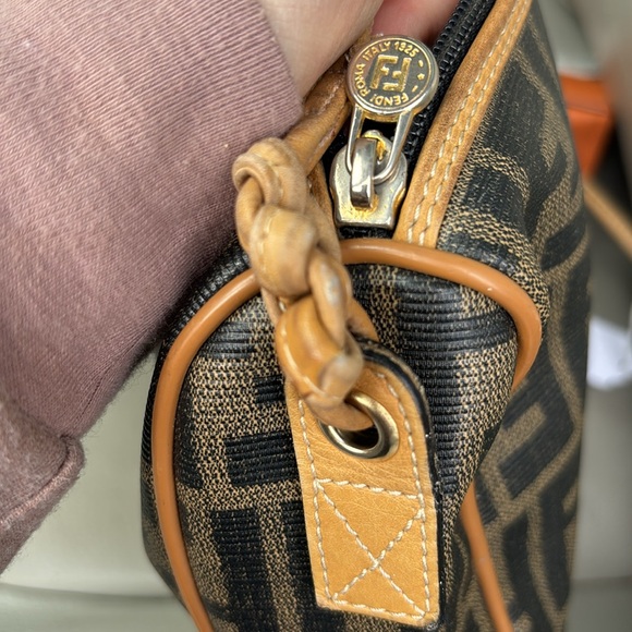 Fendi Vintage 1974 Zucca FF Crossbody Bag Excellent Condition < NO COA - Picture 7 of 8
